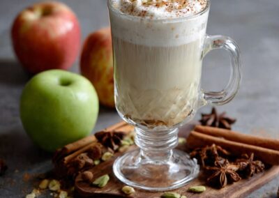 Irish Apple Chai: Chai with apple and Irish creme.