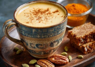 Carrot cake chai: Toffee , white chocolate. And hazelnut latte